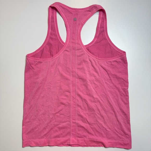 Lululemon Pink Swiftly Tech Racerback 2.0 Sport Tank Top Women’s Size 10 - Picture 7 of 9